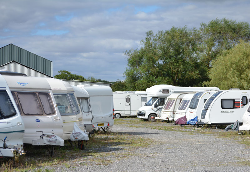 Caravan Storage www.moorlandsecurestorage.co.uk